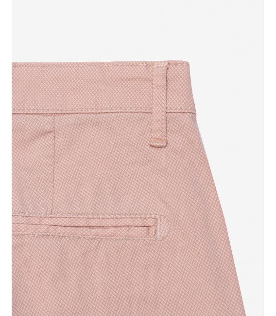 Pantaloni William Skinny fit in microfantasia