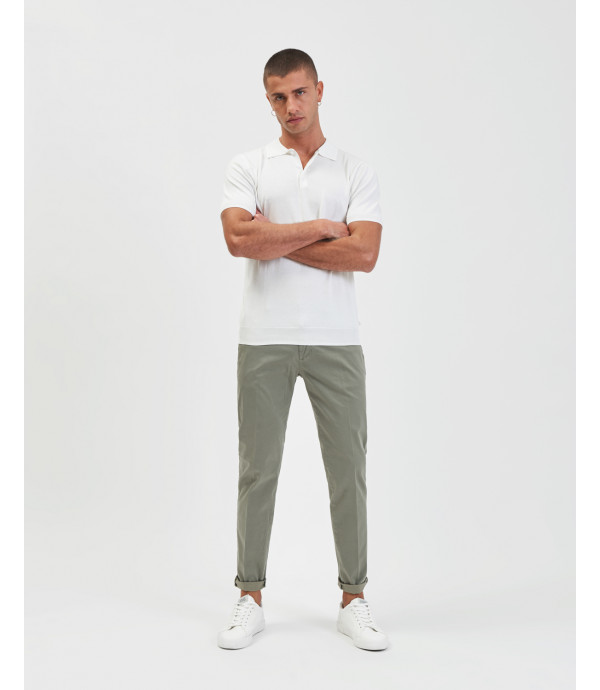 Pantaloni William Skinny fit in microfantasia