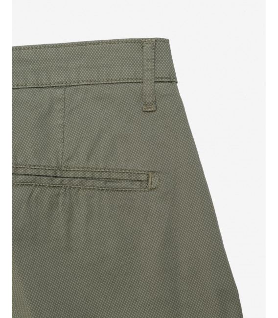 Pantaloni William Skinny fit in microfantasia