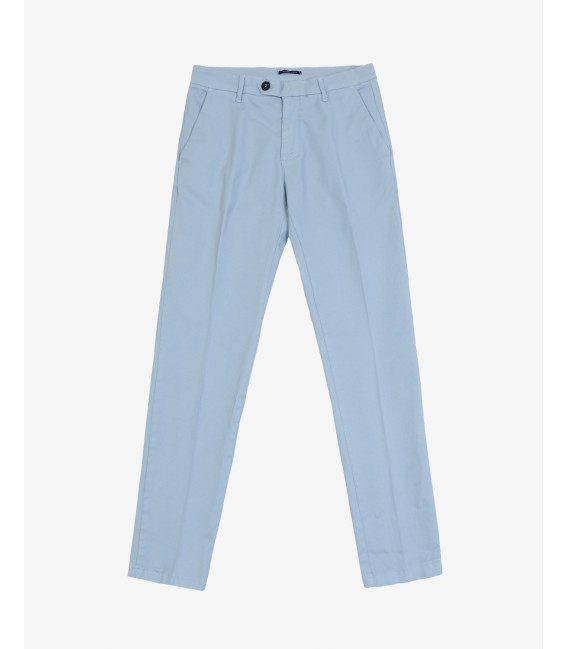 Pantaloni Frank tapered in microfantasia