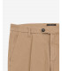Pantaloni Frank tapered in microfantasia