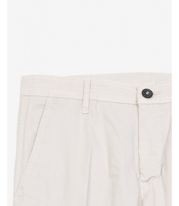 William skinny fit trousers in micro pattern
