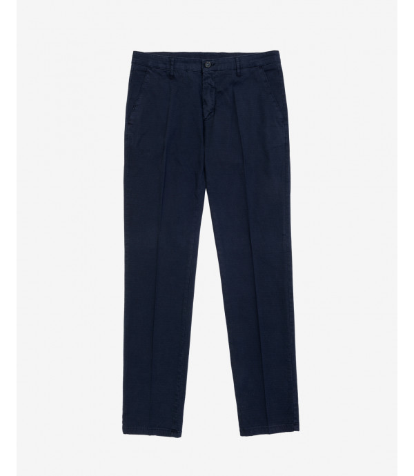 Pantaloni William Skinny fit in microfantasia