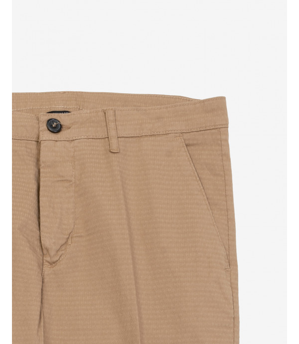 Pantaloni William Skinny fit in microfantasia