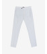 Pantaloni Frank tapered in microfantasia