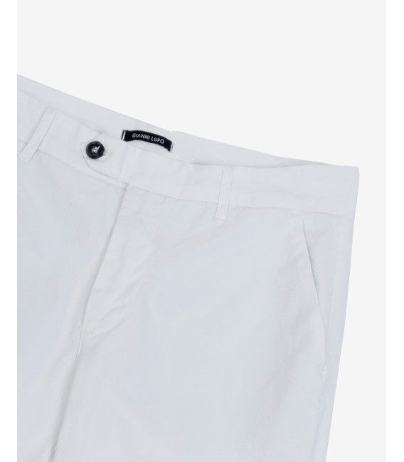 Pantaloni Frank tapered in microfantasia