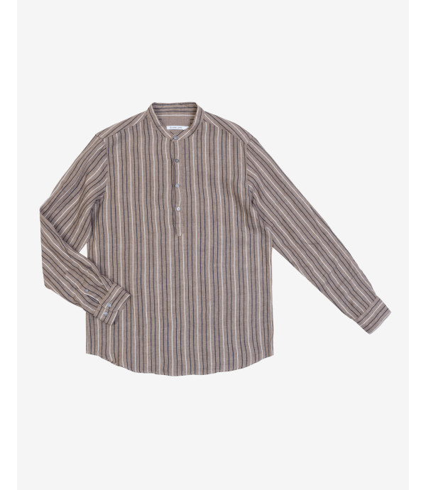 Overhead shirt in linen