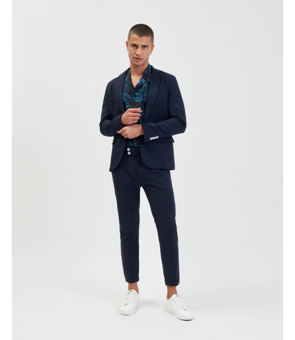 SMITH suit trousers with pleats