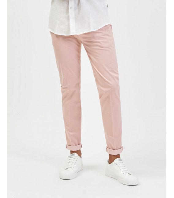 Pantaloni William Skinny fit in microfantasia