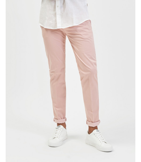 Pantaloni William Skinny fit in microfantasia
