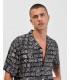 Camicia bowling stampa tulum viscosa