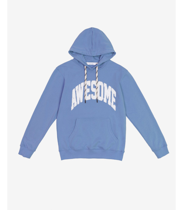 Hoodie with patchwork