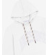 Hoodie with patchwork