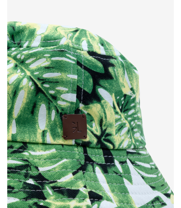 Printed bucket hat