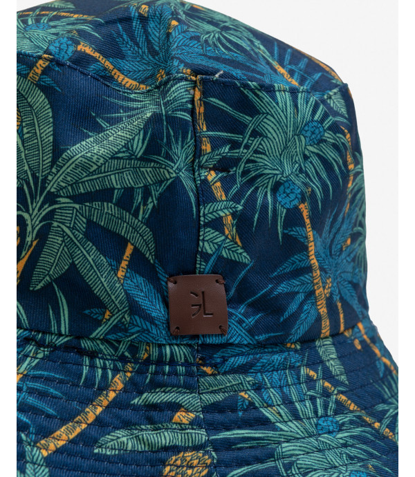 Printed bucket hat