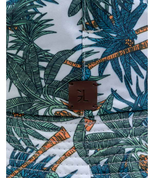 Printed bucket hat