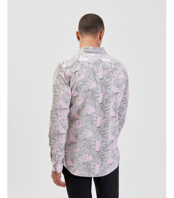 Camicia monstera cotone