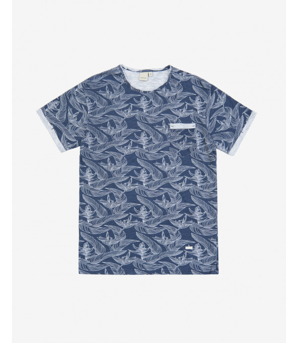 T-shirt stampa leaves