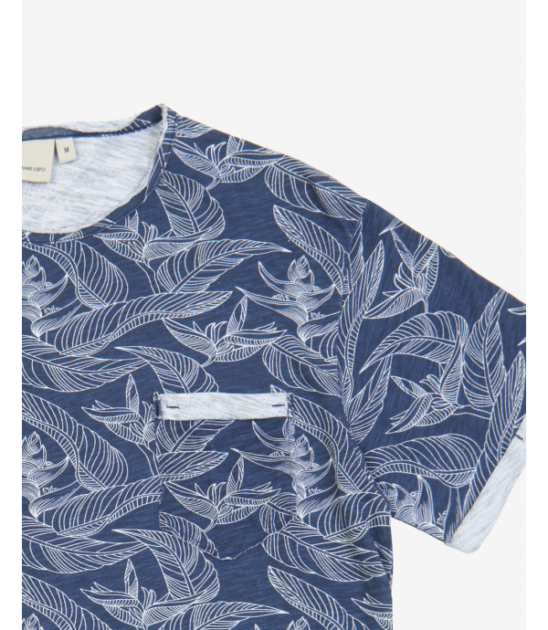 T-shirt stampa leaves