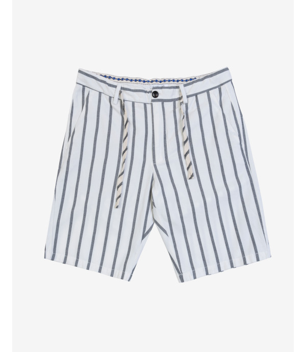 Pinstriped shorts
