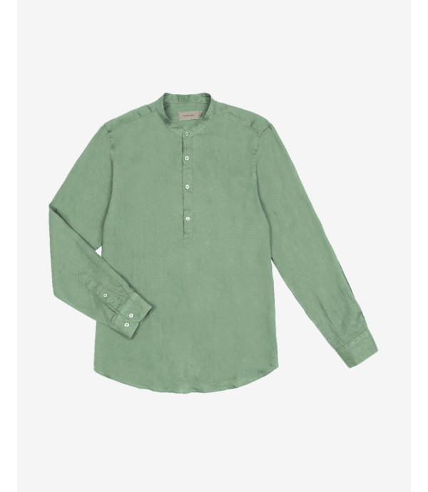 Overhead shirt in linen