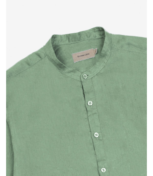 Overhead shirt in linen
