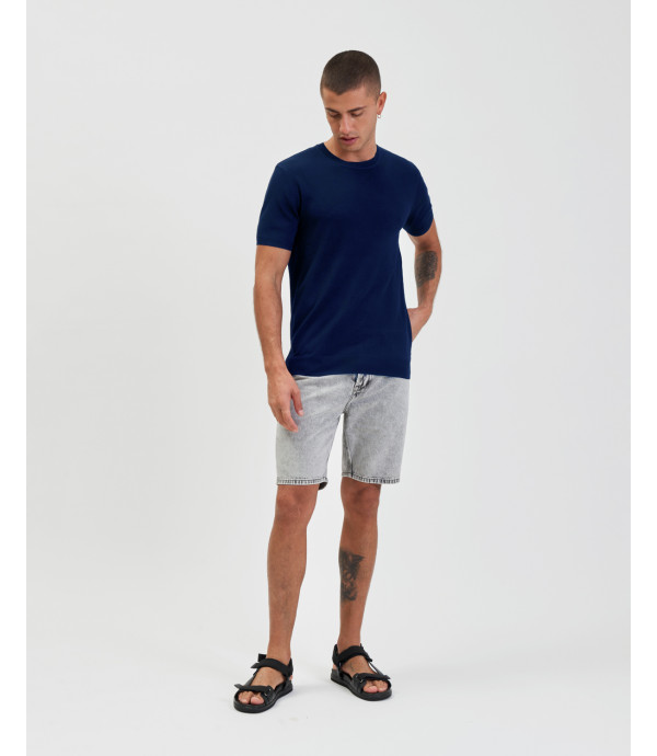T-shirt in maglia basic