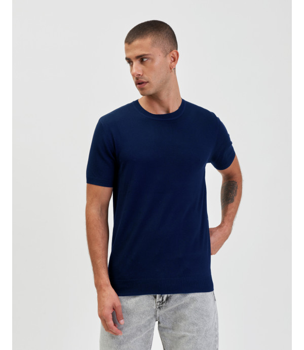 T-shirt in maglia basic