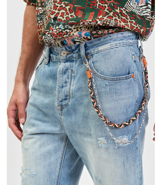 Bermuda jeans medium wash