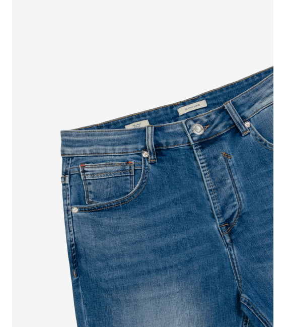 Bermuda jeans medium wash