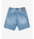 Bermuda jeans con strappi