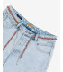 Bermuda jeans con strappi
