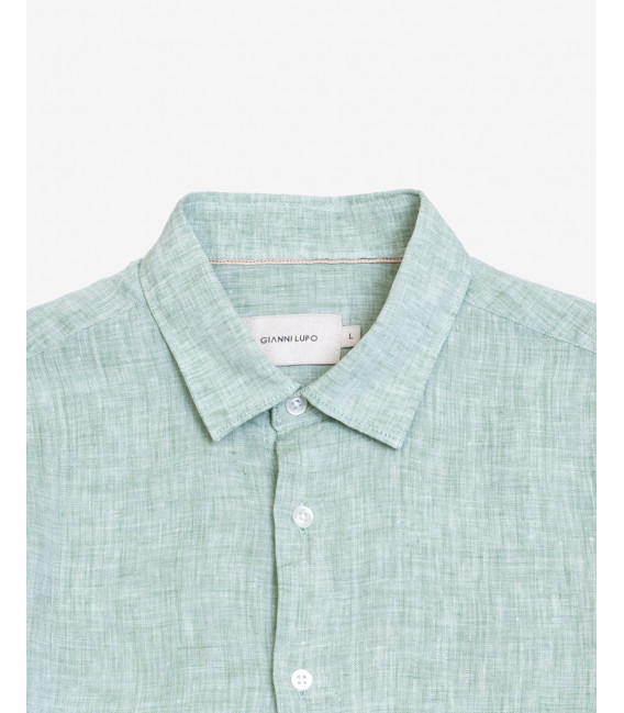 Camicia in lino premium