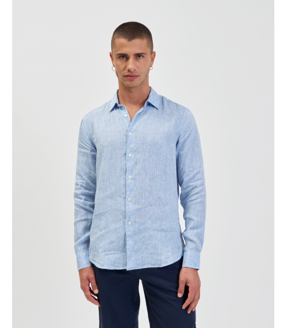 Camicia in lino premium