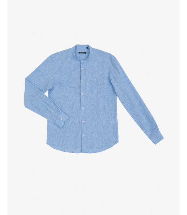 Premium linen mandarin shirt