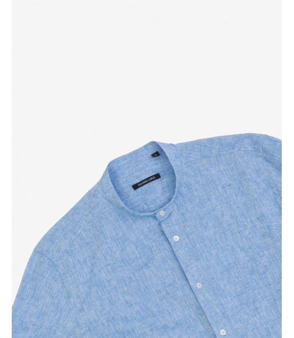 Premium linen mandarin shirt