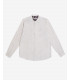 Camicia coreana in lino tinto freddo