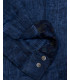 Camicia coreana in lino tinto freddo