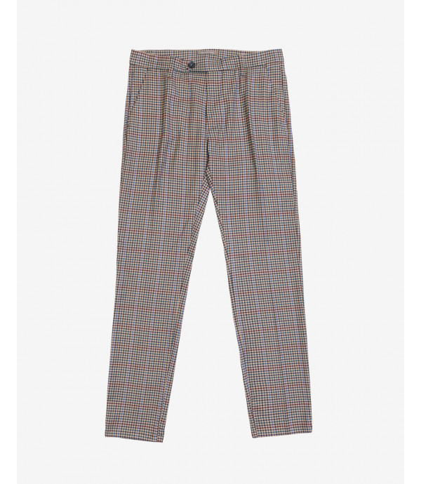 Pantaloni da abito a quadri