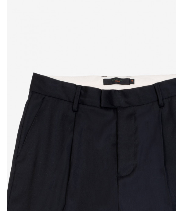 Pantaloni relaxed fit con pinces