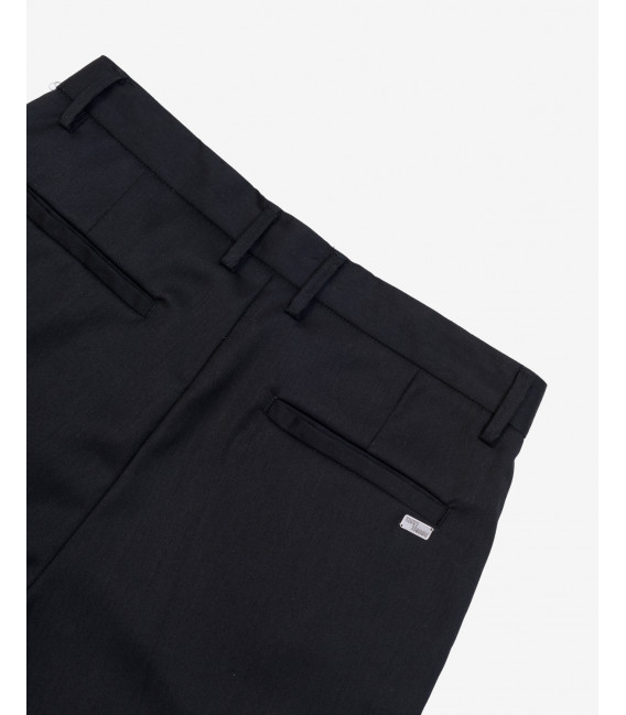 Pantaloni relaxed fit con pinces