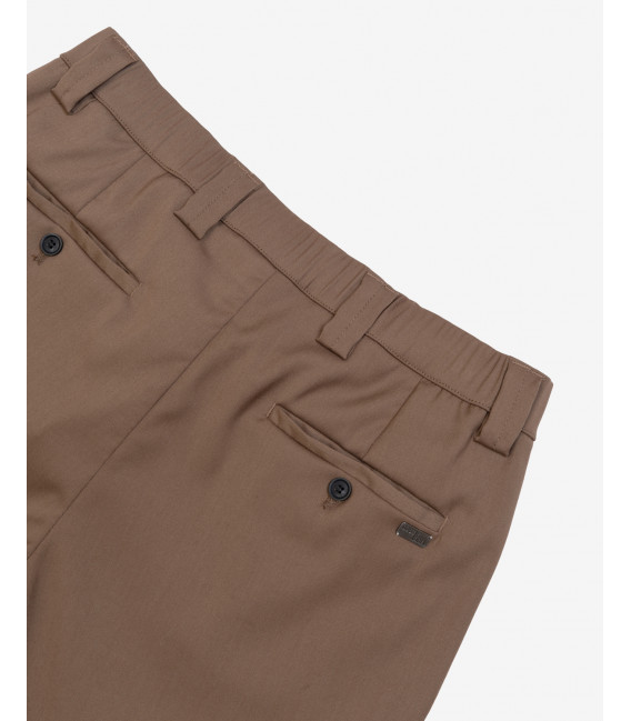 Pantaloni regular fit con pinces