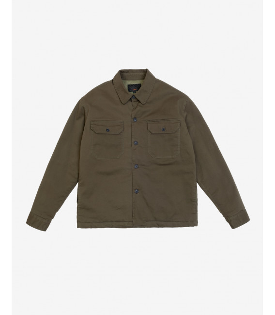 Giacca camicia imbottita con tasche