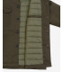 Giacca camicia imbottita con tasche