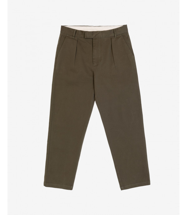 Pantaloni relaxed fit con pinces