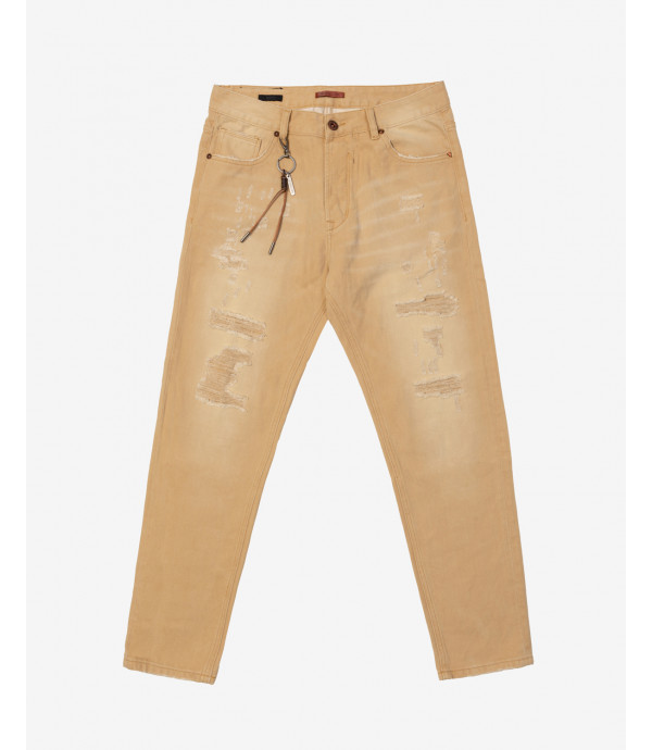 Grant carrot fit jeans with rips