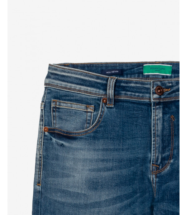 Kevin skinny fit Repreve jeans in dark wash