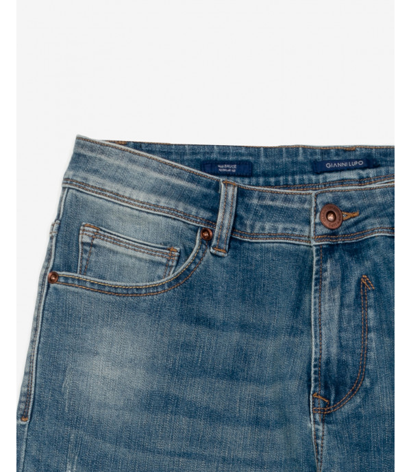 Bruce regular fit jeans in stone wash