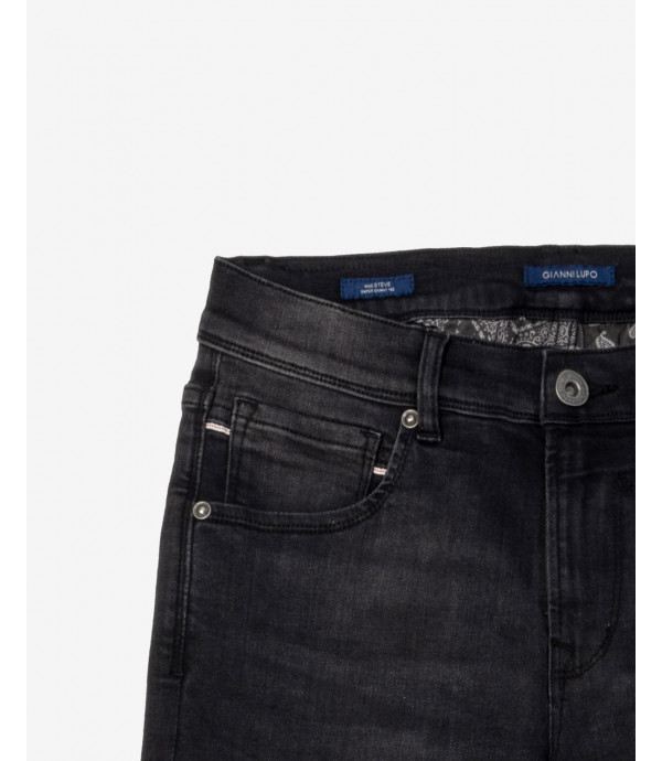 Steve super skinny fit jeans in black