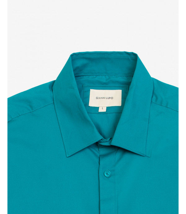 Camicia cotone stretch
